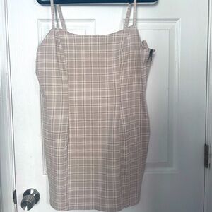 90s Stretchy Denimlike Mini Dress! Barely worn H&M